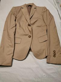Tailleur beige benetton