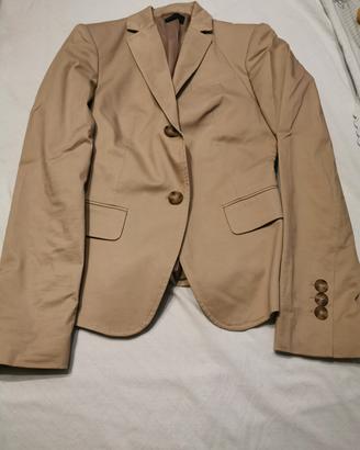 Tailleur beige benetton