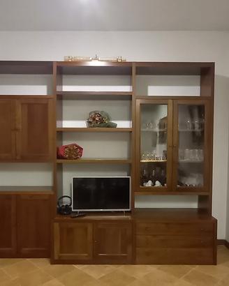 Parete attrezzata, mobile soggiorno,  libreria