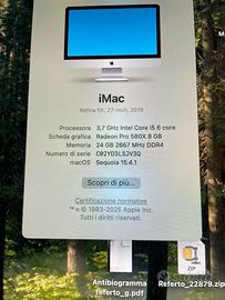 Computer iMac 27 pollici