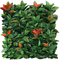 Siepe Parete Verticale Artificiale Photinia 1x1M