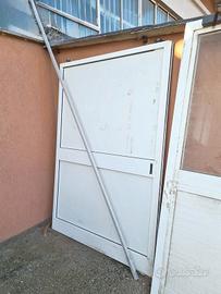 porta con montante usata
