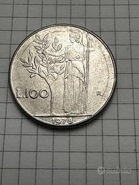 100 lire 1978