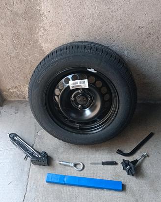 Opel Corsa serie D ruotino di scorta