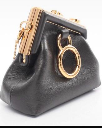 Borsa Fendi first nano pelle nera