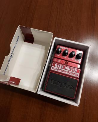 Pedale DigiTech Bass Driver Overdrive/Distortion
