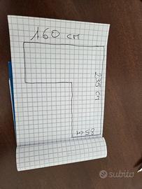 divano letto angolare con contenitore