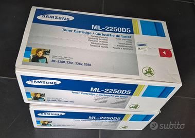 n. 2 toner, originali Samsung ML-2250D5