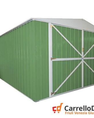 Box auto in Acciaio lamiera 360x514 verde chiaro