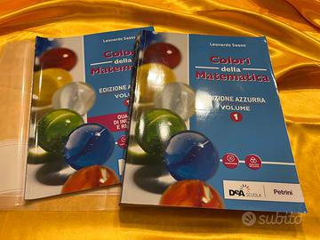 Libri I colori della matematica 1 superiori NUOVO