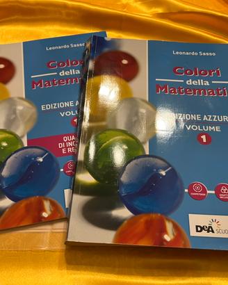 Libri I colori della matematica 1 superiori NUOVO
