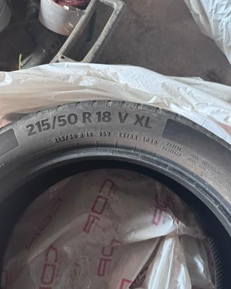 Treno 4 Gomme Estive Continental 215/50 R18 96V XL