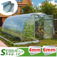 Serra arco tunnel policarbonato con rinforzi