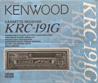 Radio auto inizi anni 2000 kenwood
