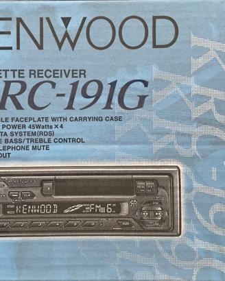 Radio auto inizi anni 2000 kenwood