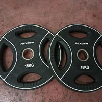 Dischi pesi 15 kg foro 50mm