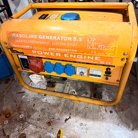 Gruppo elettrogeno - Kingtool KT‑603A- 5,5 kWa