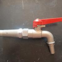 Rubinetto per botti con porta lucchetto