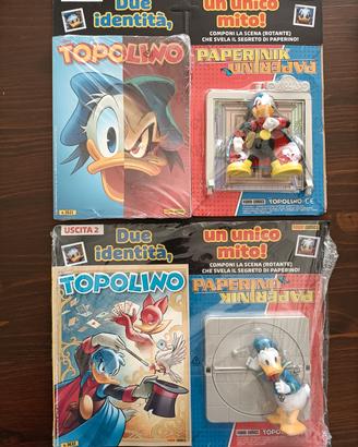 Topolino #3631#3632 con diorama Paperino/Paperinik