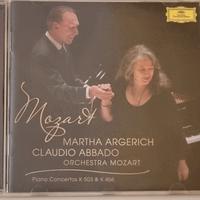 CD Mozart – Argerich Abbado Orchestra Mozart t