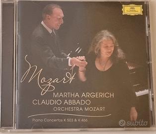 CD Mozart – Argerich Abbado Orchestra Mozart t