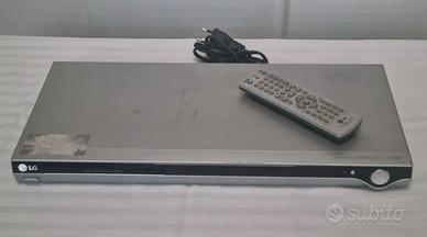 Lettore DVD VCD CD LG DVX286 argento telecomando