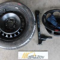 RUOTA DI SCORTA CON CRIC MERCEDES CLASSE E 210 R16