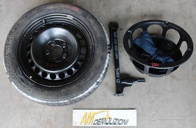 RUOTA DI SCORTA CON CRIC MERCEDES CLASSE E 210 R16