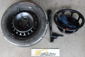 RUOTA DI SCORTA CON CRIC MERCEDES CLASSE E 210 R16