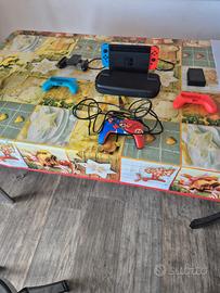 Nintendo switch + giochi + accessori 