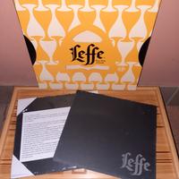 Set di 2 piatti Leffe in ardesia. 