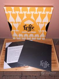 Set di 2 piatti Leffe in ardesia. 