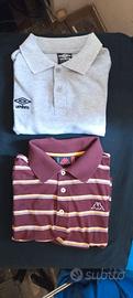 Stock 2 Polo taglia S/M Umbro + Robe di Kappa