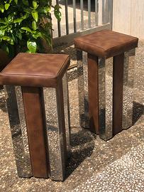 Sgabelli 2 Willy Rizzo anni70