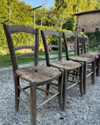 Antiche sedie paesane