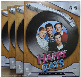 4 cofanetti dvd Happy Days