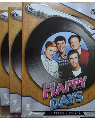4 cofanetti dvd Happy Days