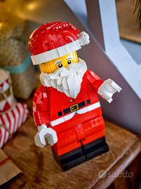 Scale up babbo natale mattoncini stile LEGO