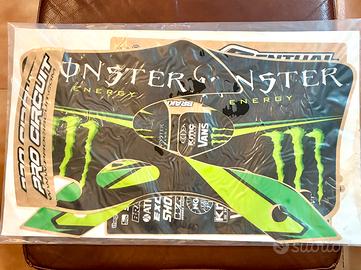 Kit grafiche KAWASAKI KX Pro Circuit Monster Energ