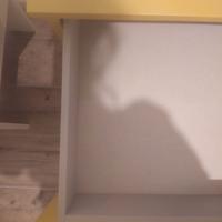 Cassettiera gialla 129x74x54