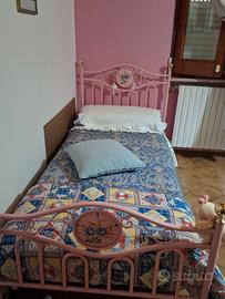 Letto in ferro con materasso