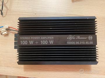 Componenti impianto audio preamplicato