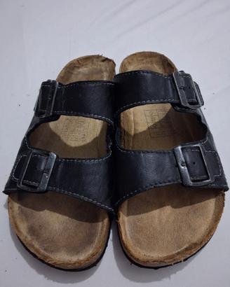 sandali ciabatta Confort Fussbett n42 nero 