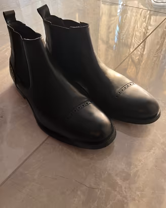 Pollini scarpa uomo in pelle nera – Tg. 42