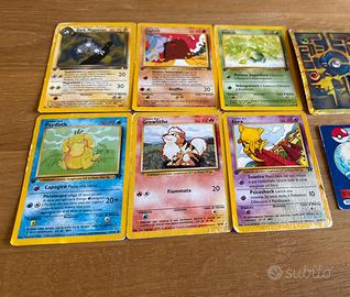 Carte pokemon prima serie