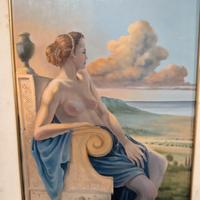 quadro Giuseppe Baglioni - donna stile classico
