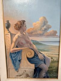 quadro Giuseppe Baglioni - donna stile classico