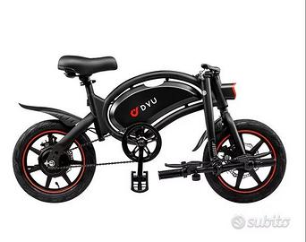 MINI BICI ELETTRICA PIEGHEVOLE DYU DF3 250w NUOVO