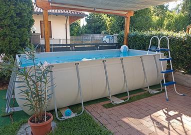 Piscina Bestway 404x201x100 + Filtro di sabbia
