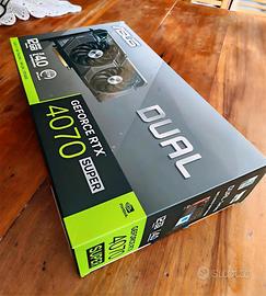 ASUS Dual GeForce RTX 4070 Super 12GB GDDR6X Sched